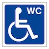 Pictogramme toilettes handicapés