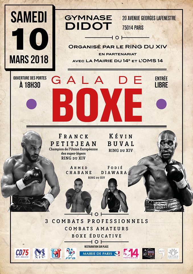 rencontres boxe paris