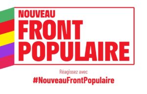 Le logo du Nouveau Front populaire.